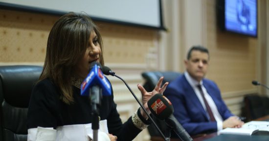 نبيلة مكرم: الاتحاد العام للمصريين بالخارج شرعى ومعتمد من الدولة