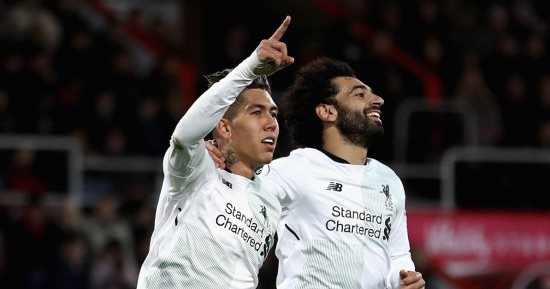 محمد صلاح وفيرمينو فى قائمة أفضل الثنائيات بالدوريات الأوروبية