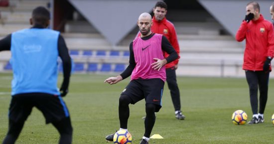 أخبار برشلونة اليوم عن وداع ماسكيرانو لجماهير البارسا أمام الديبور 