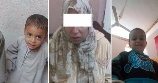 صور.. كيد النسا غلب الشيطان.. "حنان" قتلت ابن شقيق زوجها ووضعته فى "شوال بلاستك" ودفنته فى "عشة" بأسيوط.. المتهمة "خنقت" الطفل صاحب الـ3 سنوات بسبب خلافات عائلية مع أهله.. والنيابة تأمر بحبسها 4 أيام