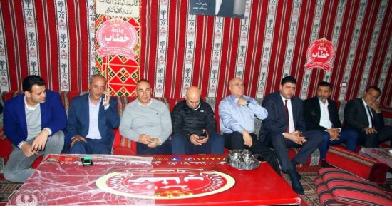 حفل عشاء من مجلس المصرى للاعبين والتوأم بعد ثلاثية النصر