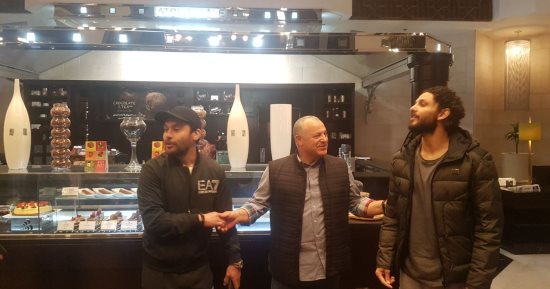 حسام غالى يشارك فى حفل تكريم منتخب السعودية اليوم
