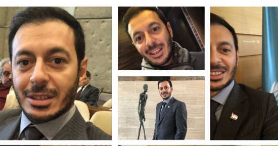 صور.. مصطفى شعبان فى اليونسكو للاحتفال باليوم العالمى للغة العربية