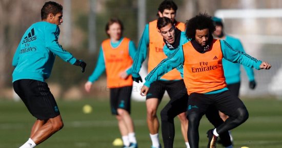 صور.. أول مران لريال مدريد استعدادا للكلاسيكو بدون رونالدو وبنزيما