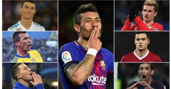 باولينيو يتفوق على كبار هدافى أوروبا قبل الكلاسيكو