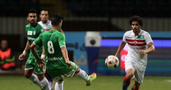 الزمالك يتقدم على الاتحاد السكندرى بهدف بعد 15 دقيقة