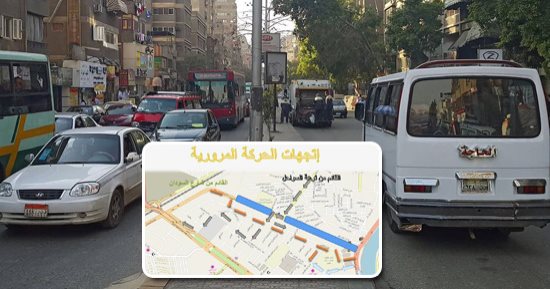 استعدادات "المرور" لإنشاء محطتى مترو "السودان".. 270 لوحة إرشادية وخدمات بمحيط محكمة شمال الجيزة والكورنيش.. أسوار وحواجز حول منطقة الأعمال.. رسم توضيحى يتضمن تخصيص أماكن الانتظار والتحويلات.. و17 شارعا للحركة