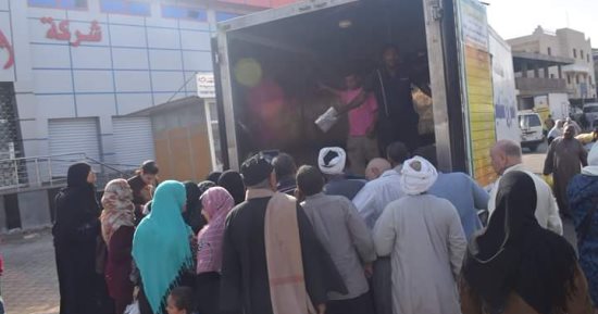 صور ..البحر الأحمر تطرح أسماك باسعار مخفضة للأهالى بالغردقة