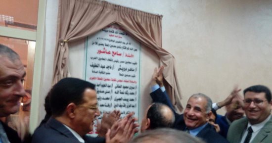 صور.. أعضاء النقابة العامة للمحامين يفتتحون نادى المحلة