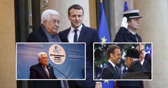عاصمة النور تضىء بـ"عروبة القدس".. أبو مازن وماكرون: لا بديل عن حل الدولتين والقدس عاصمة لفلسطين.. رئيس فرنسا: أرفض قرار ترامب ويجب وضع حد لبناء المستوطنات.. وخبراء: مصر لم ترضخ لتهديدات أمريكا وموقفها مشرف