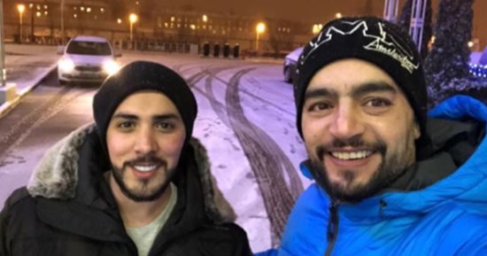 الصور الأولى من مسلسل هانى سلامة "فوق السحاب" بروسيا