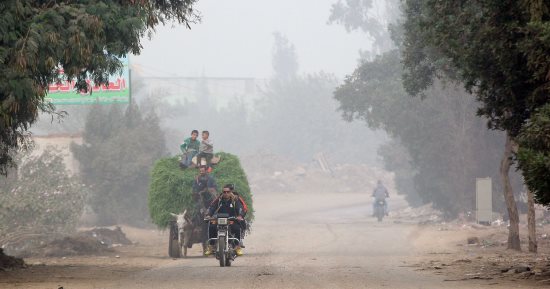 صور.. شبورة متوسطة بالطريق الدولي وفتح ميناء الصيد و بوغاز البرلس أمام رحلات الصيد
