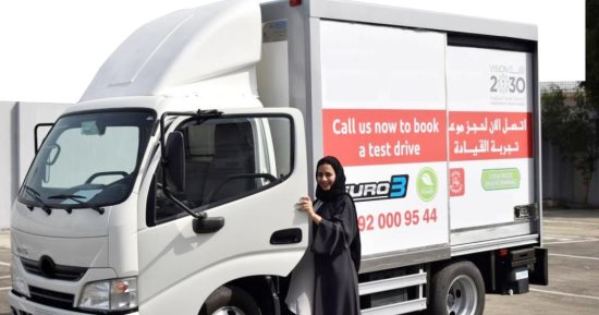 السعوديات يقتحمن عالم الشاحنات لأول مرة فى تاريخ المملكة