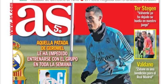 صحافة أوروبا بين قمة أرسنال وليفربول وكلاسيكو ريال مدريد وبرشلونة.. تشافى يتوقع فوز البارسا على الملكى.. فينجر يهاجم تشامبرلين بعد رحيله إلى أنفيلد.. وبالوتيللى يعلن رغبته فى العودة إلى مانشستر سيتى مجاناً
