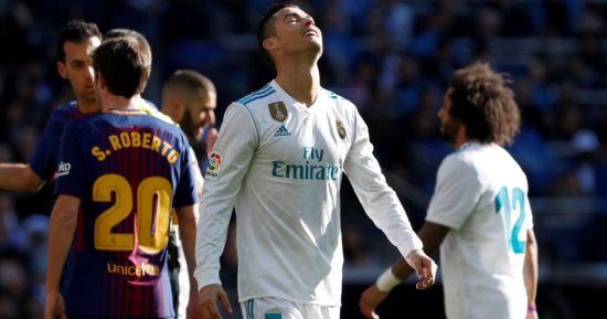 30 دقيقة.. برشلونة يدخل أجواء الكلاسيكو واستمرار التعادل السلبى