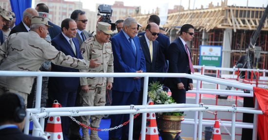 السيسي: عملية التنمية فى سيناء ستتحقق.. والقوات المسلحة ستضع حدا للإرهاب (صور)