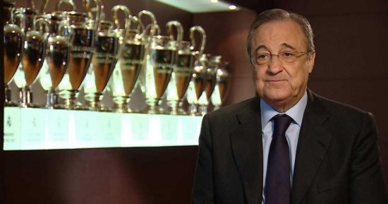 تعرف على رد فعل رئيس ريال مدريد فى غرفة خلع الملابس بعد هزيمة الكلاسيكو