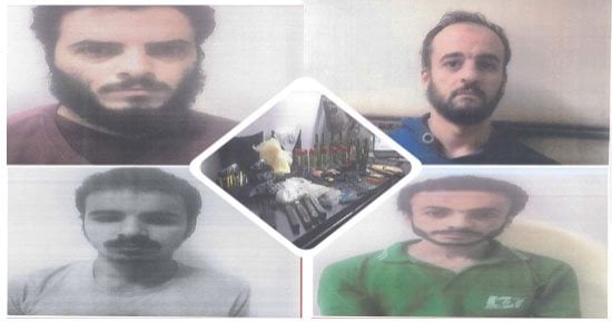 صور.. الأمن الوطنى يقضى على تنظيم "العبوات الناسفة" بسيناء.. اقتحام مزرعة للمتطرفين بالشرقية وقتل عناصر التنظيم.. وضبط خلية إرهابية خططت لاستهداف الكنائس بالقاهرة أثناء احتفالات عيد الميلاد المجيد