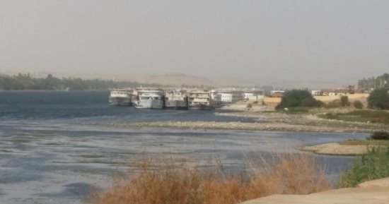 استئناف الرحلات السياحية لـ3 بواخر نيلية بكوم أمبو بعد شحوطها