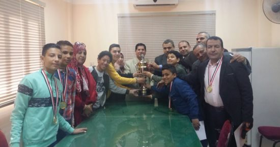 صور.. "تعليم كفر الشيخ" يكرم الحاصلين على كأس الجمهورية للموهوبين والدمج