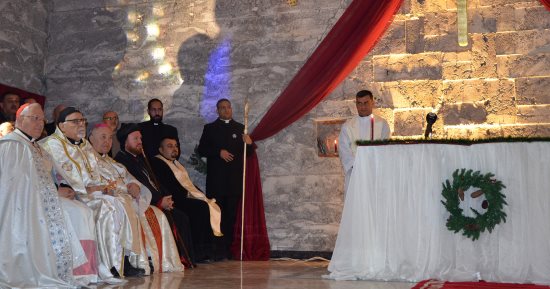 صور..أول قداس بمناسبة عيد الميلاد فى الموصل العراقية بعد طرد تنظيم داعش