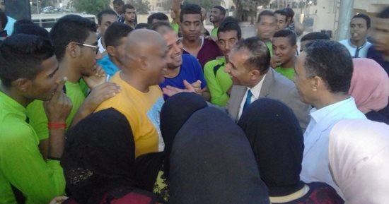 كلية التربية الرياضية بأسوان تنظم مهرجانا للتقييم العملى للطلاب