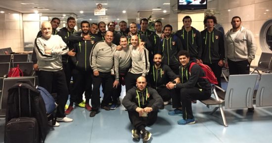 منتخب فراعنة كرة اليد فى مواجهة أستونيا فى دورة لاتفيا