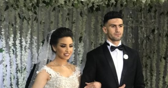 فيديو.. أوكا وأورتيجا يشعلان حفل زفاف الحارس محمد عواد