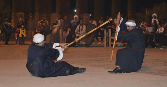 فيديو وصور.. إقبال كبير على فعاليات اليوم الرابع لمهرجان "التحطيب" بالأقصر