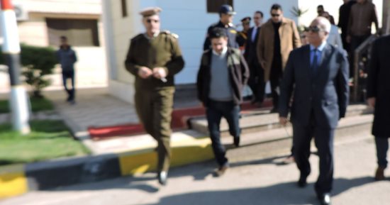 مدير أمن البحيرة يتفقد خدمات تأمين الكنائس بدمنهور