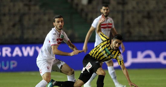 بعد 30 دقيقة.. التعادل السلبى قائم بين الزمالك والمقاولون