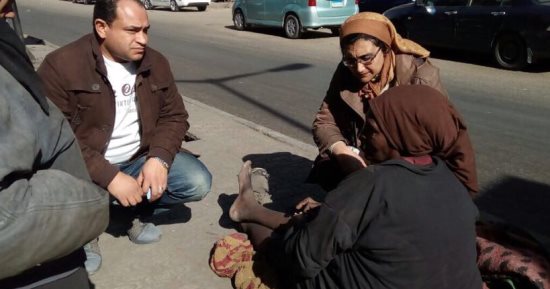غادة والى توجه برعاية سيدة تتواجد فى شارع السودان بالمهندسين