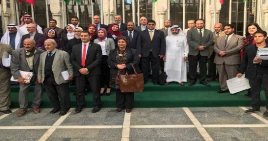 منسقو مشروع سفراء الأزهر يشاركون فى الاحتفال باليوم العالمى للغة العربية