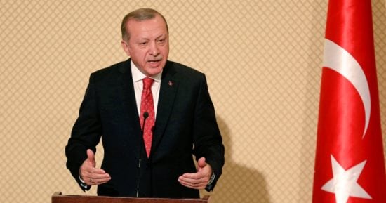 أردوغان: عفرين تحت الحصار التركى ودخول وسط المدينة أصبح وشيكا