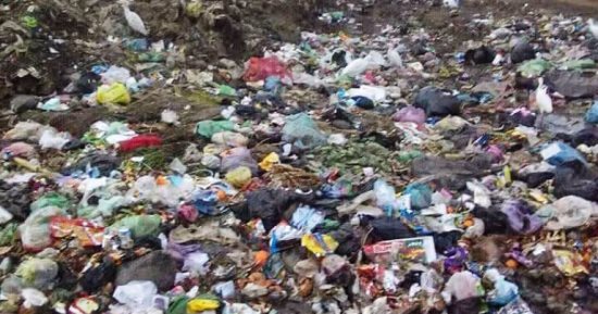 صور .. اضبط مخالفة .. القمامة تحاصر ساقية أبو شعرة بالمنوفية