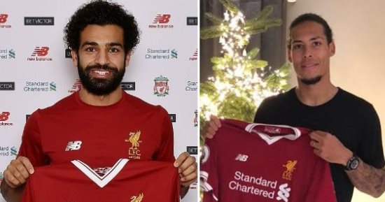 فان ديك يتخطى محمد صلاح فى قائمة أغلى صفقات ليفربول عبر التاريخ