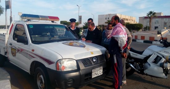 تحرير 2548 مخالفة مرورية وضبط 1170 متهمًا هاربًا من أحكام بالبحيرة