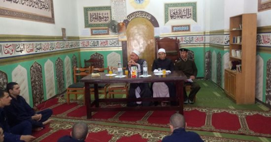 السجون تعقد محاضرة بليمان 440 بوادى النطرون لتنمية الفكر الدينى للسجناء