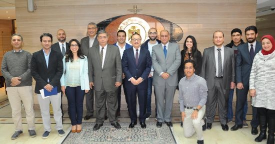 ياسر القاضى يلتقى ممثلى الشركات الناشئة بالشعبة العامة للاقتصاد الرقمى