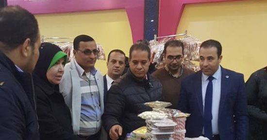 إفتتاح معرض "صنع في مصر " بحضور قيادات مستقبل وطن