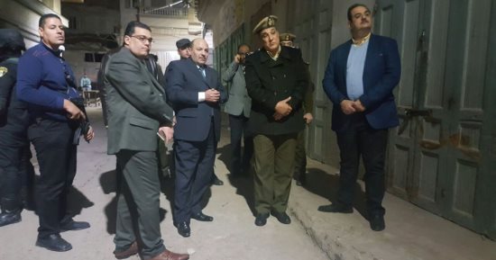 صور.. مدير أمن دمياط الجديد يتفقد الخدمات الأمنية