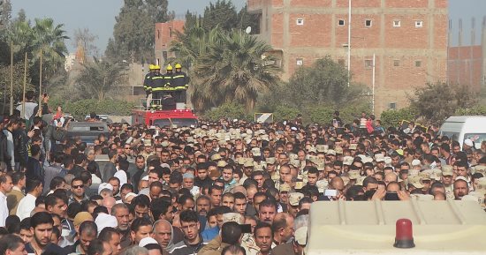 محافظ الشرقية ينعى العقيد أحمد الكفراوى شهيد الواجب بسيناء