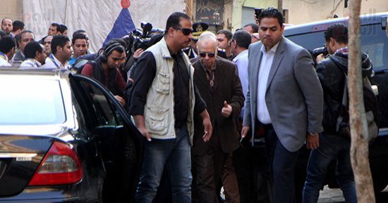  محافظ القاهرة يتفقد موقع الحادث الإرهابى بكنيسة مار مينا بحلوان