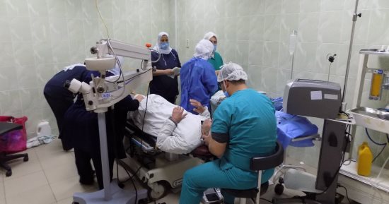 إجراء 32 عملية جراحية فى قافلة طبية بالبحيرة 