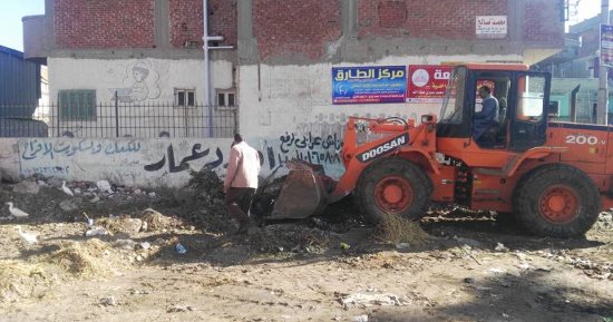 صور .. حملات نظافة مكبرة بـ 3 مدن في كفر الشيخ  