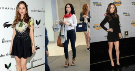 ازياء إليزا دوشكو بساطة وأناقة وأنوثة