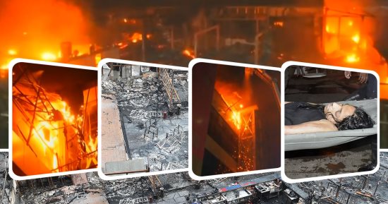 مصرع 15 شخصا وإصابة العشرات فى حريق هائل بمجمع صناعى بالهند