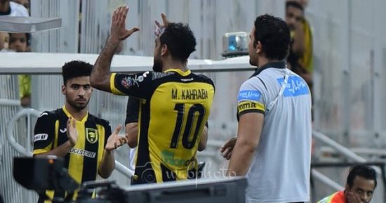 كهربا يعتذر لجماهير الاتحاد على مشادة لقاء الفيصلى