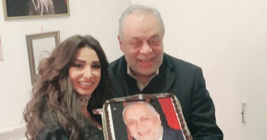 روجينا لأشرف زكى فى عيد ميلاده: "كل سنة وانت حبيبى"