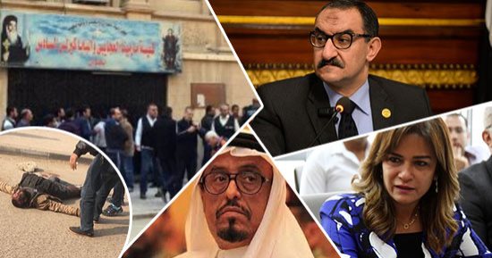 "مصر العصية على الفتنة".. نواب: حادث كنيسة مارمينا كشف إرادة ووحدة الشعب والداخلية قللت الخسائر.. المصريون سيشاركون إخوانهم الاحتفالات داخل الكنائس.. وضاحى خلفان يتهم قطر بمواصلة دعم إرهاب الإخوان